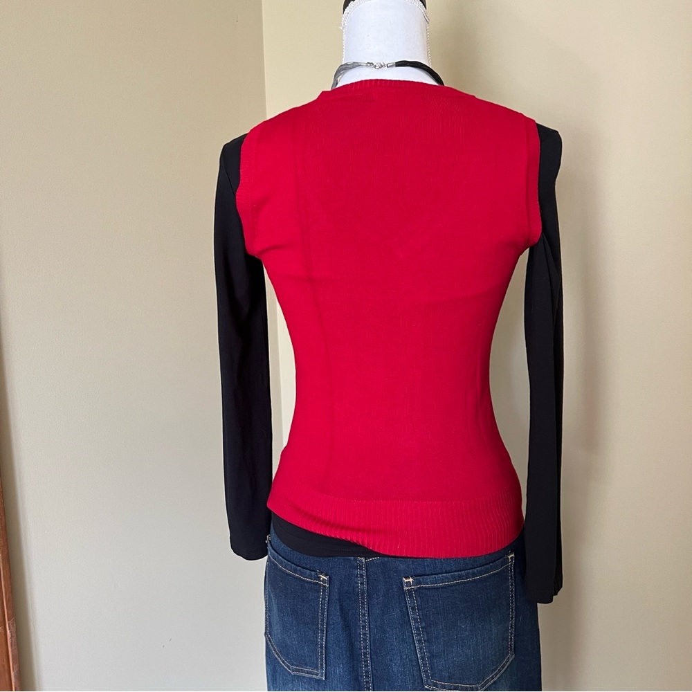 Red White & Blue Striped Knit Vest from Greece - Picture 8 of 12